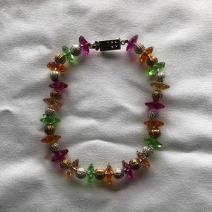 Cute bracelet with multi/ color stones